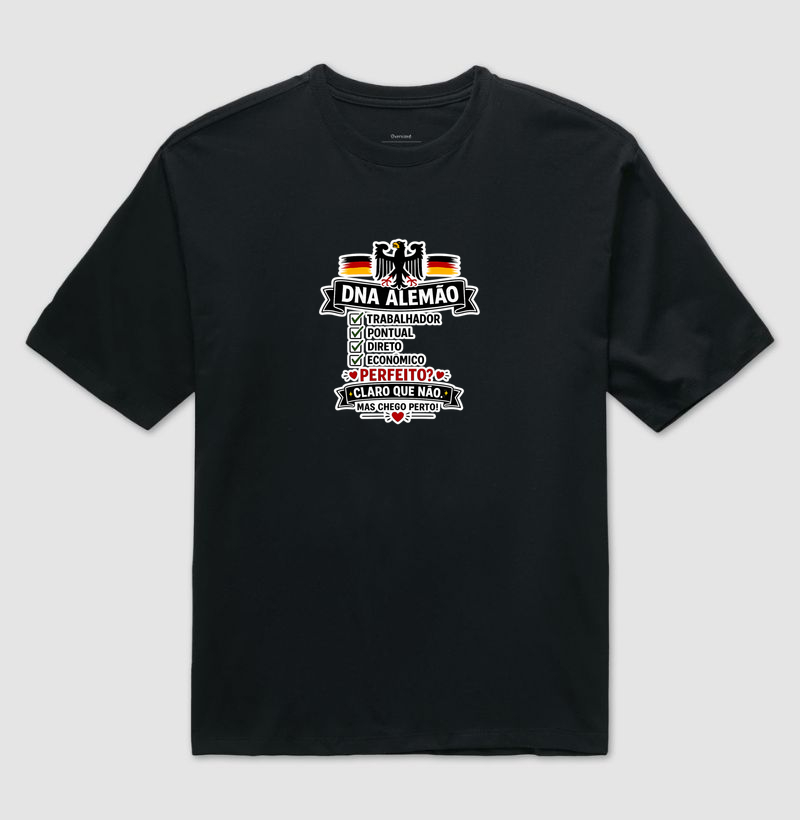 DNA Alemão - Camiseta Oversized