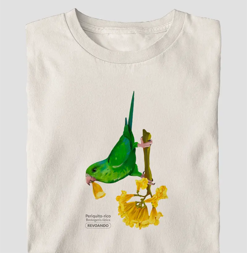 Inky Aves - Periquito-rico - Oversized