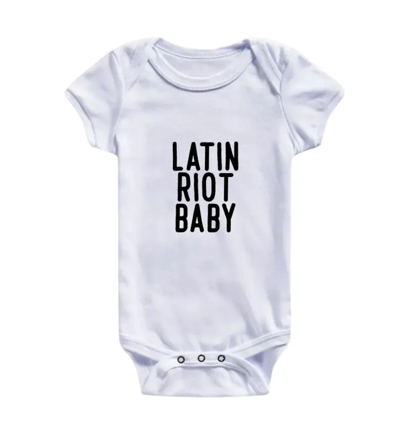 Body Infantil Latin Riot Baby | Últimas Palavras