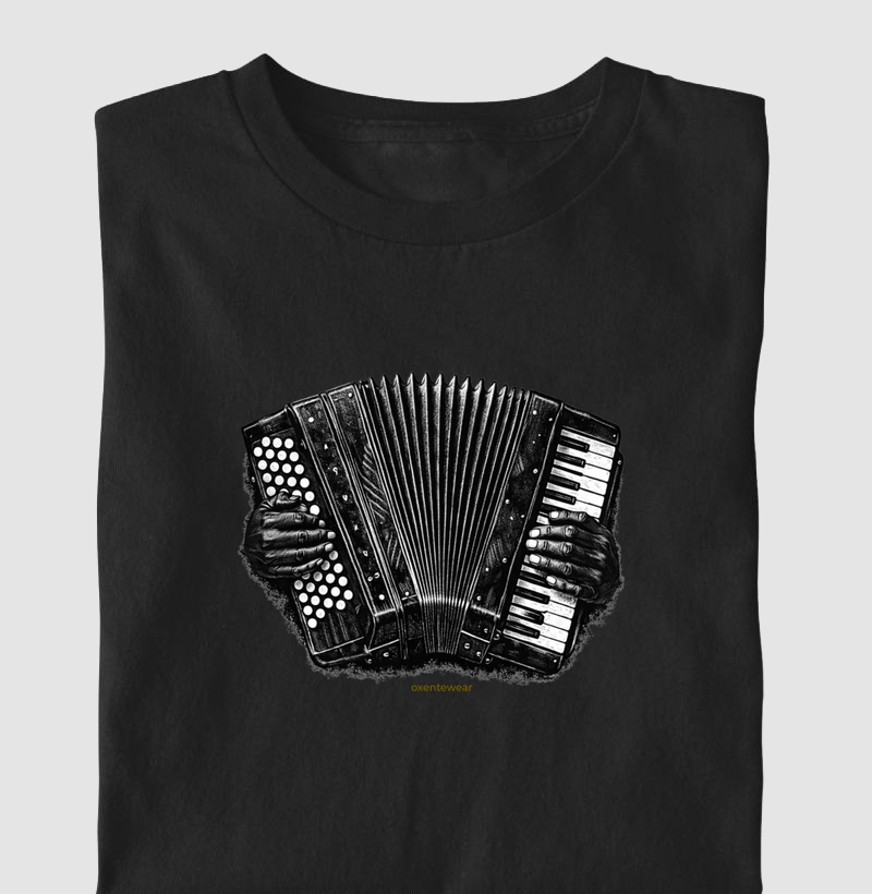 Camiseta Sanfona (coleção forró premium) | OxenteWear