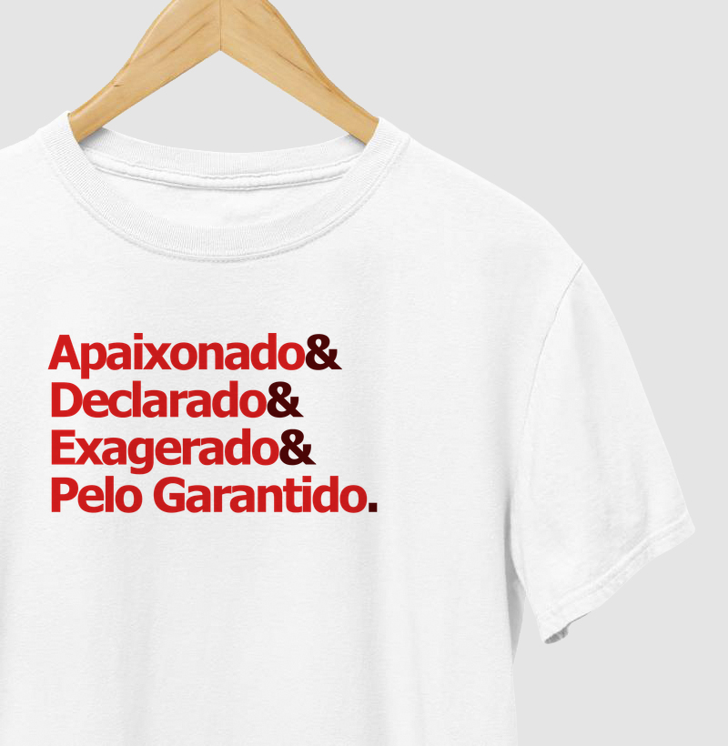 Apaixonado, declarado, exagerado pelo Garantido