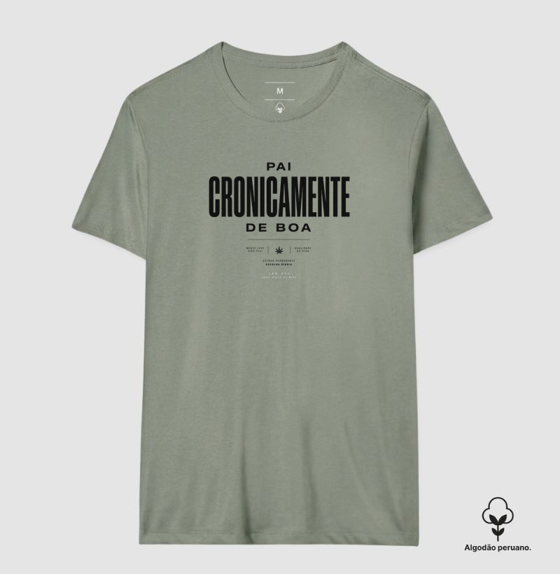 Pai cronicamente de boa