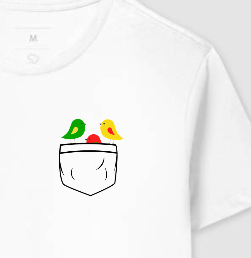 Três passarinhos no bolso