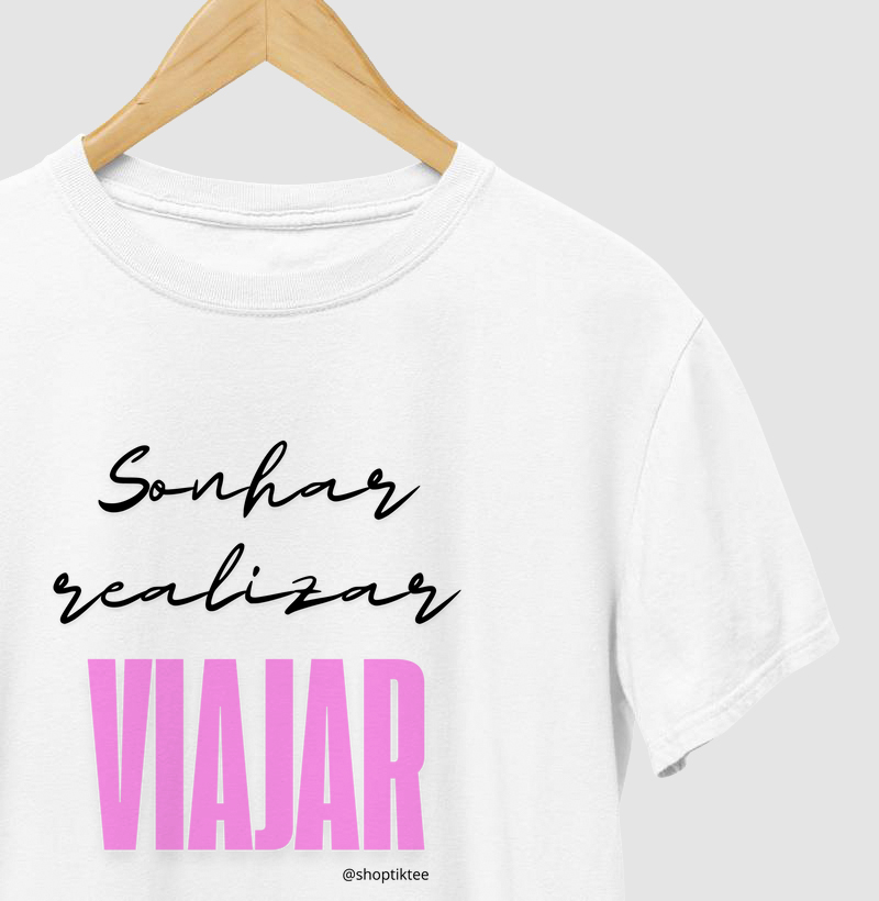 Sonhar, realizar, viajar