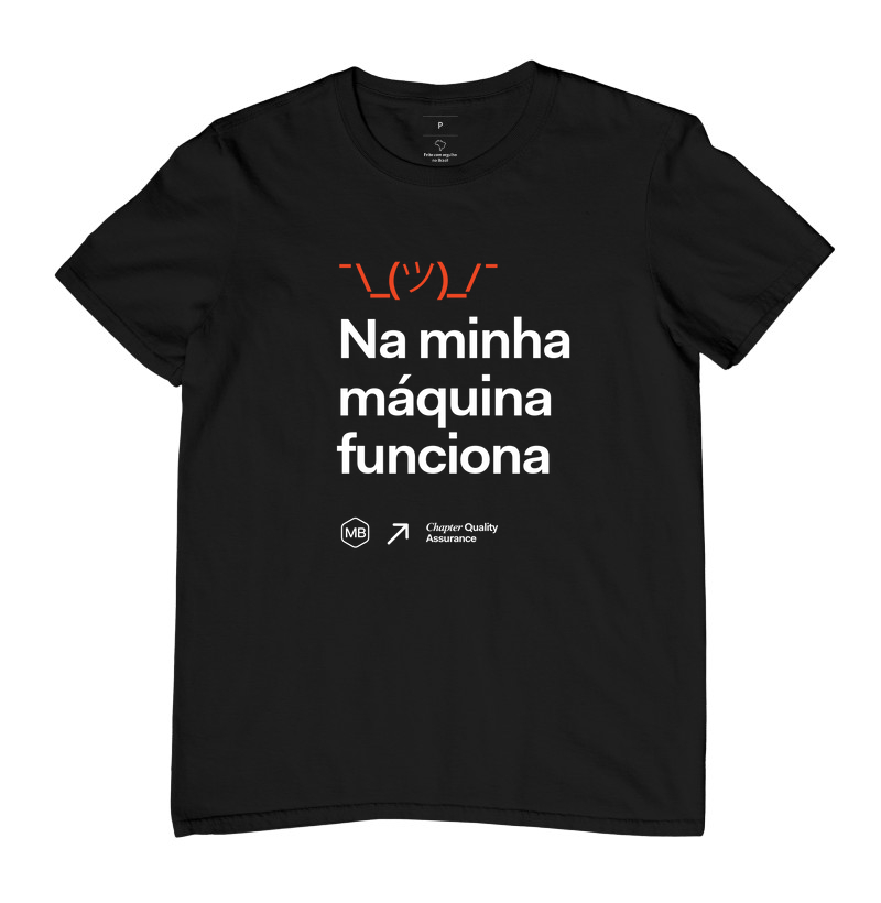 Na minha máquina funciona - Camiseta com o pica-pau