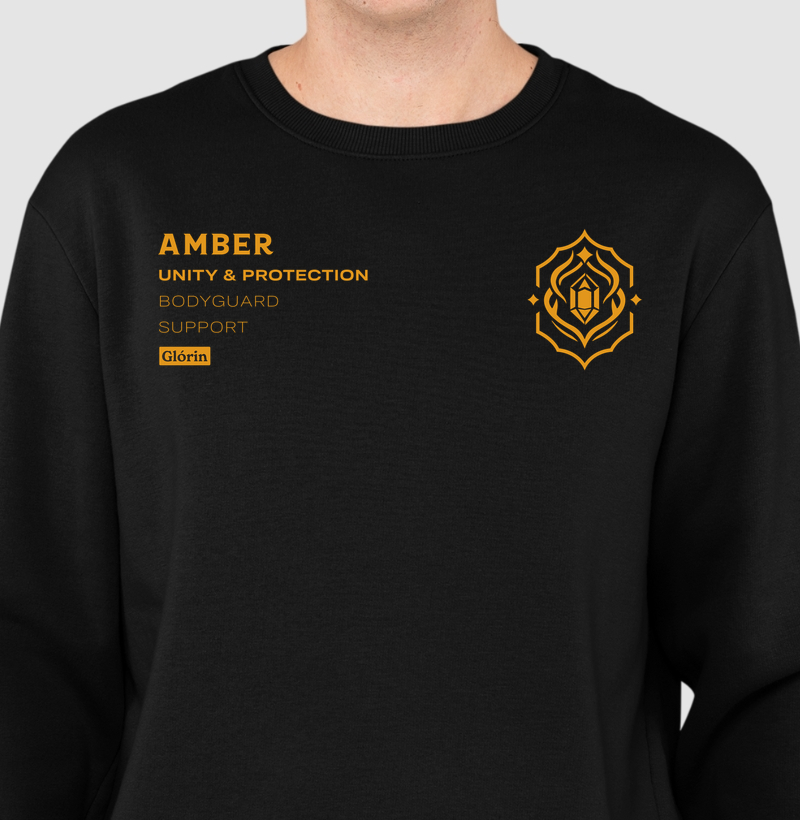 Amber Ink - Pocket - Suéter Moletom