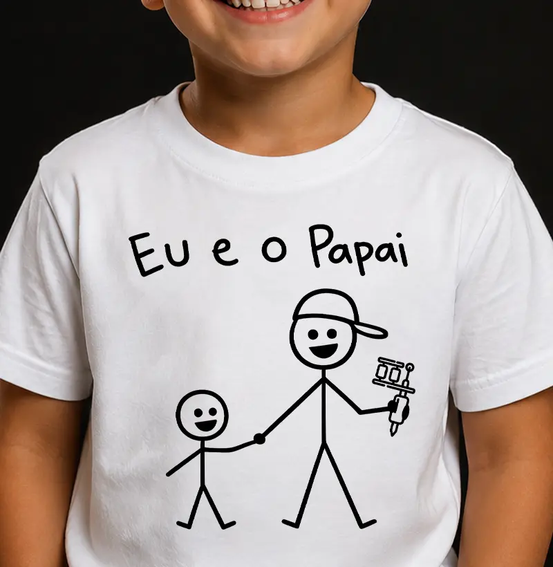 Eu e o Papai Tatuador
