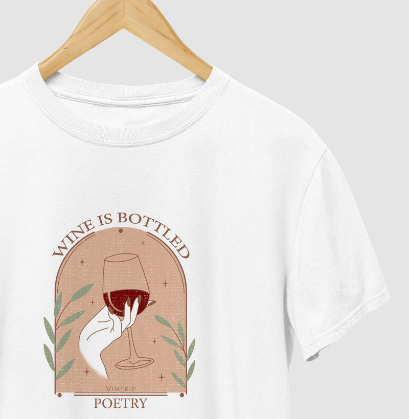 Wine is bottled poetry colors