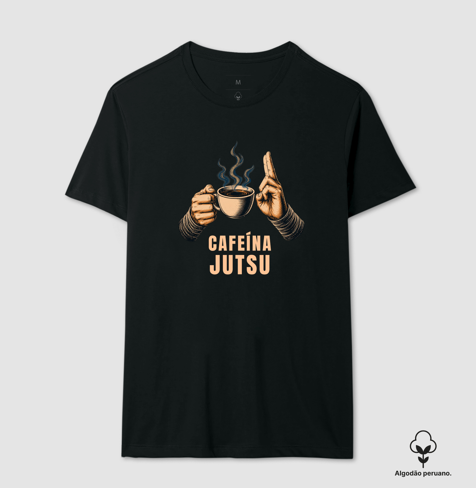 Camiseta - "Cafeína Jutsu"
