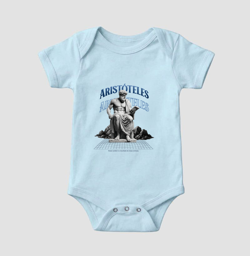 Body Infantil Masculino: Aristóteles