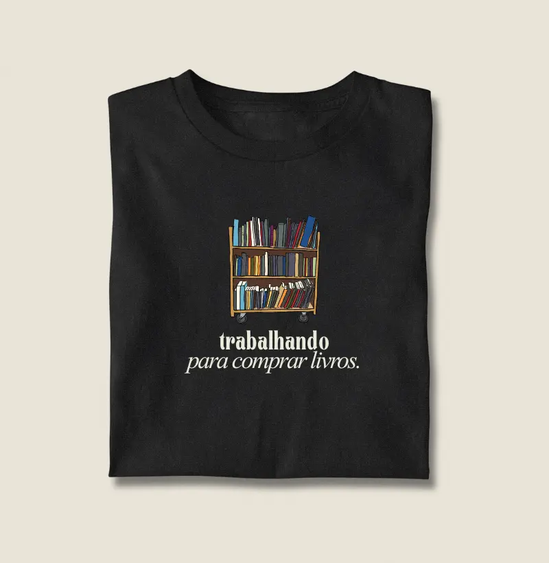 Trabalhando para comprar livros