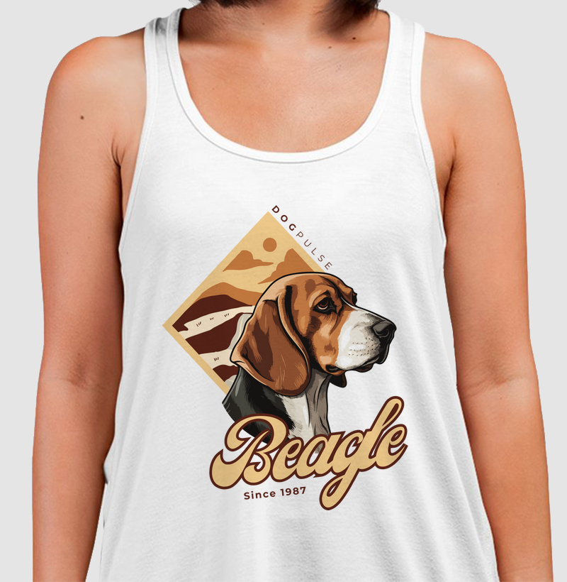 Camiseta Regata Bleagle Busto Dog Pulse