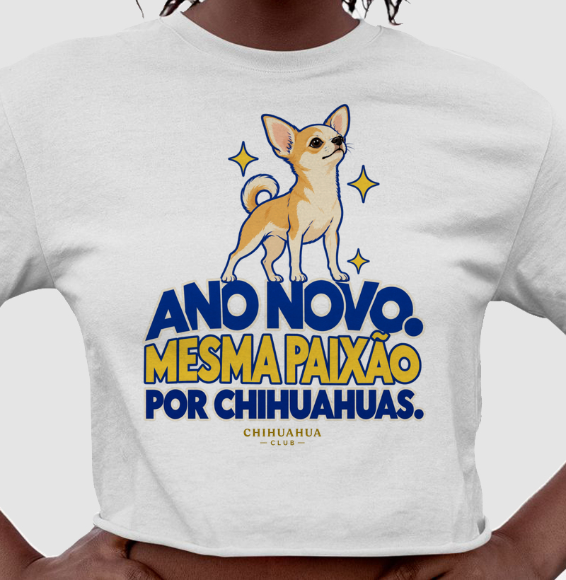 Ano Novo, mesma paixão por chihuahuas.