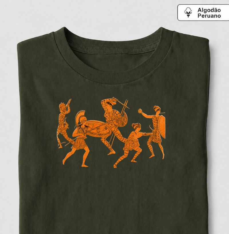 Camiseta As Amazonas — Entre o mito e a História - Camiseta Algodão Peruano