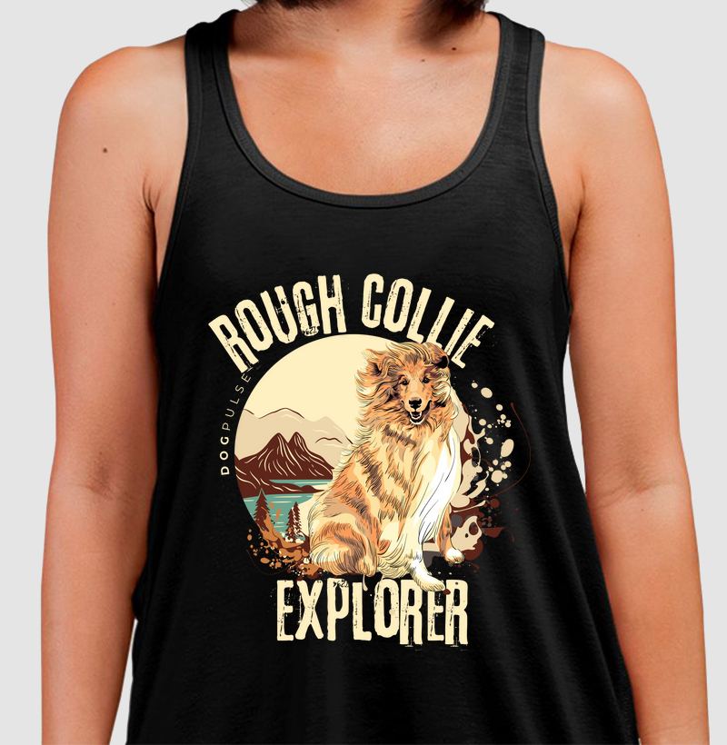 Camiseta Regata Dog Pulse Rough Collie Explorer – Spirit of the Wild