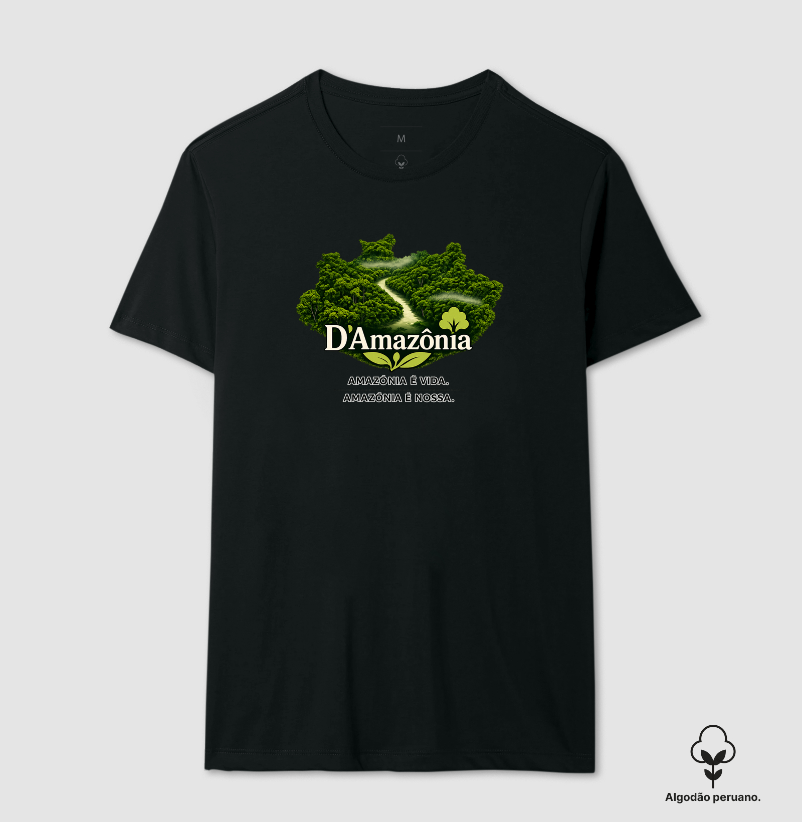 Levo a Amazônia no peito 