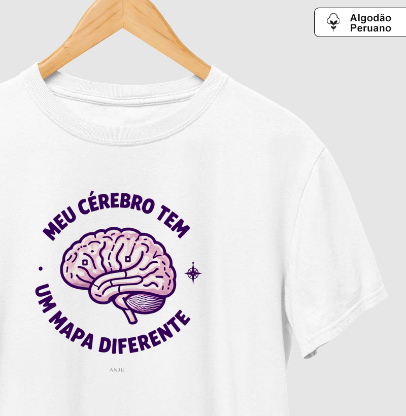 Meu cérebro tem um mapa diferente