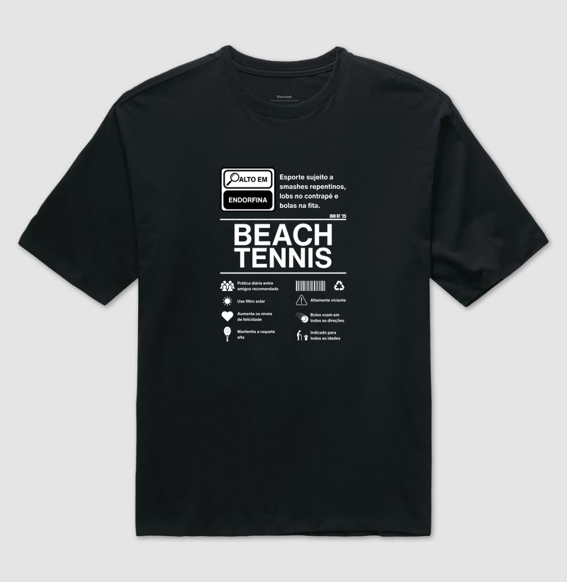 Beach Tennis Rótulo