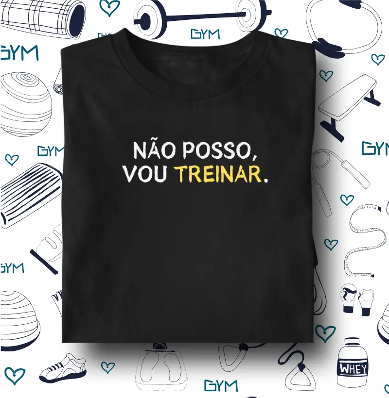Não posso, vou treinar