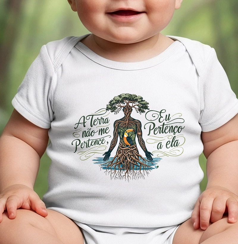 A terra não me pertence, eu pertenço a ela