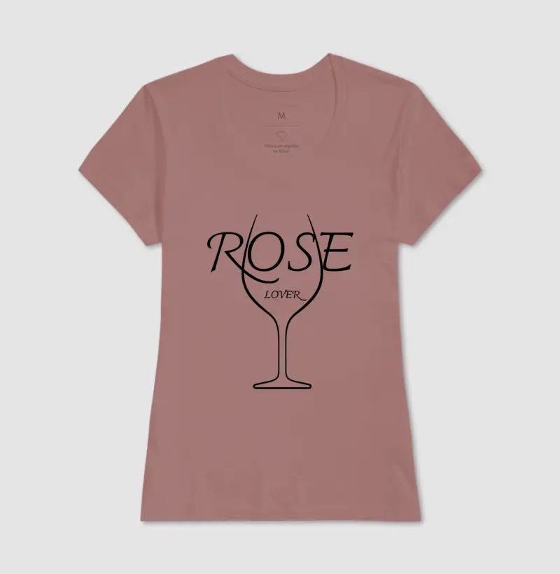 Camiseta Feminina Rose Lover