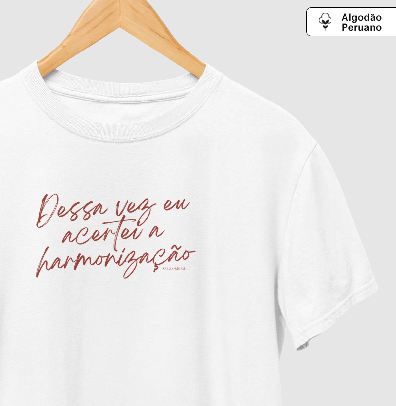 Acertei a harmonização