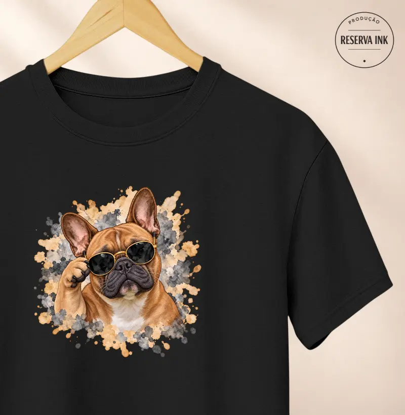 Bulldog (Buldogue) de Óculos Escuro