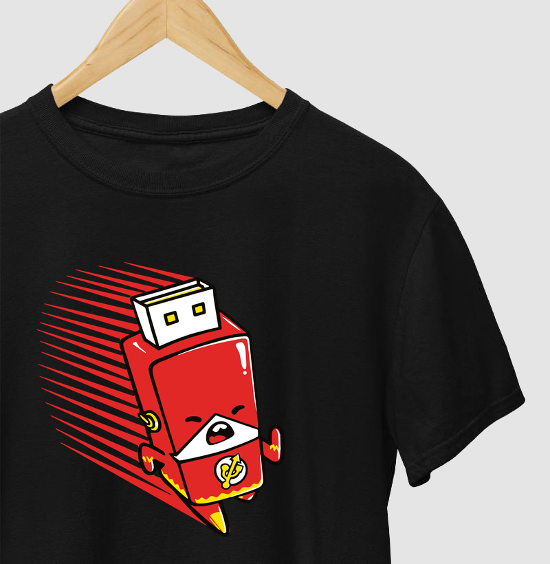 Camiseta Flash-Drive - Camiseta