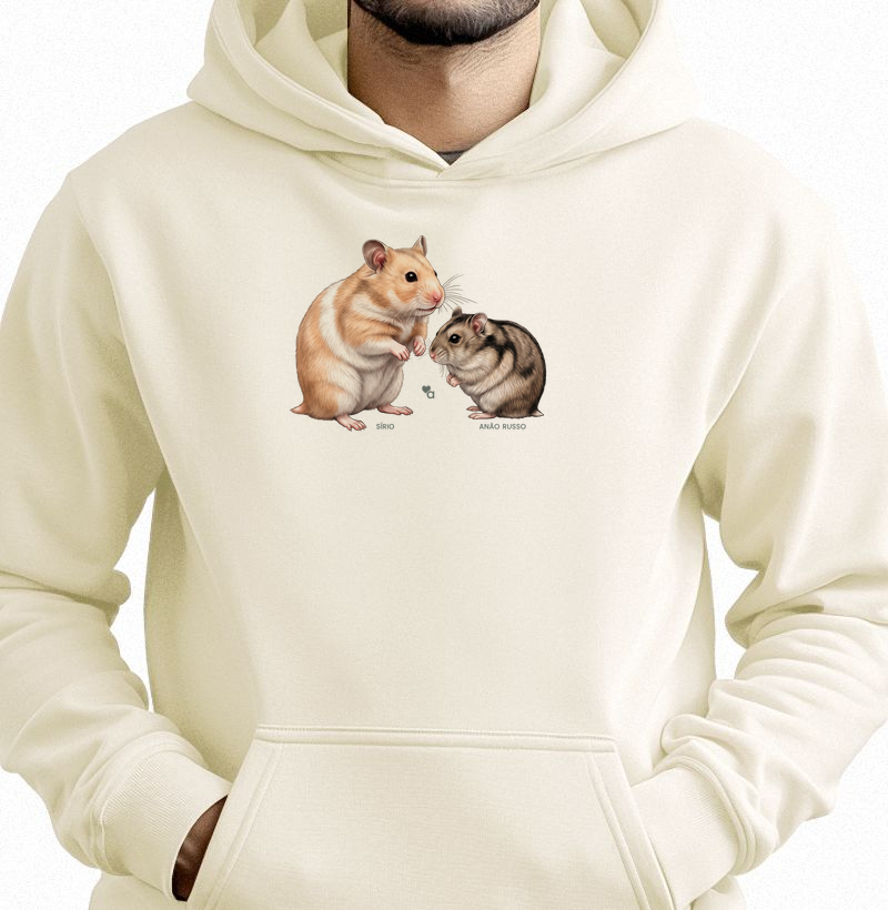 Roedores - Hamsters - Moletom Hoodie
