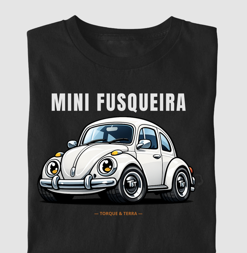 Mini fusqueira - Fusca branco