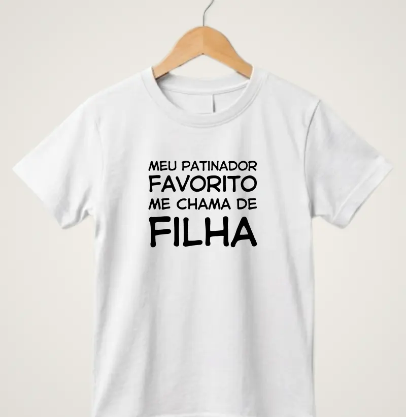 Meu patinador favorito me chama de filha