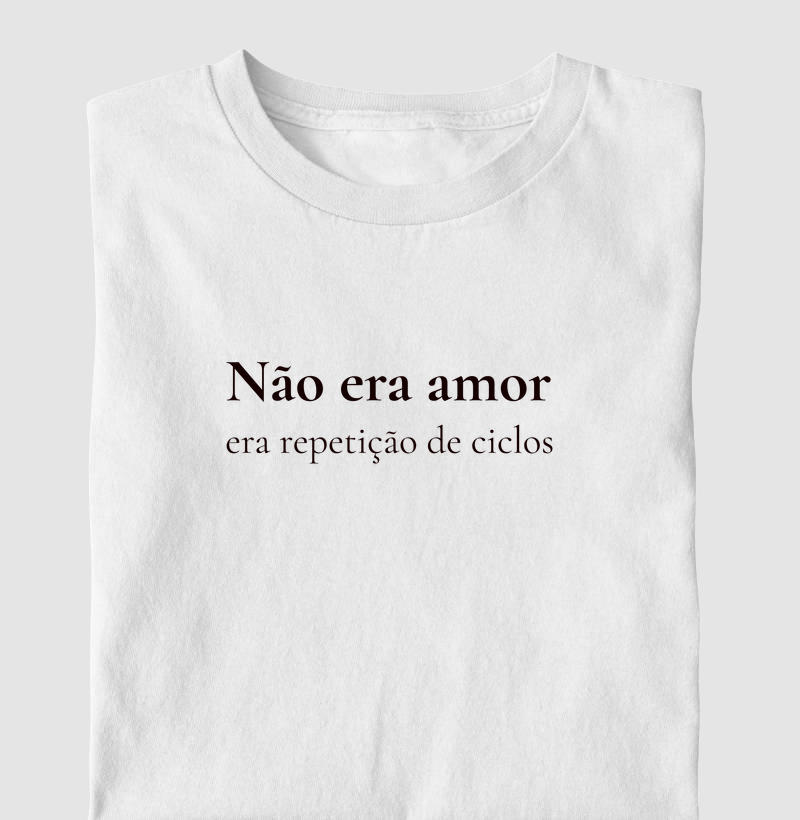 Não Era Amor (Versão Conceitual)