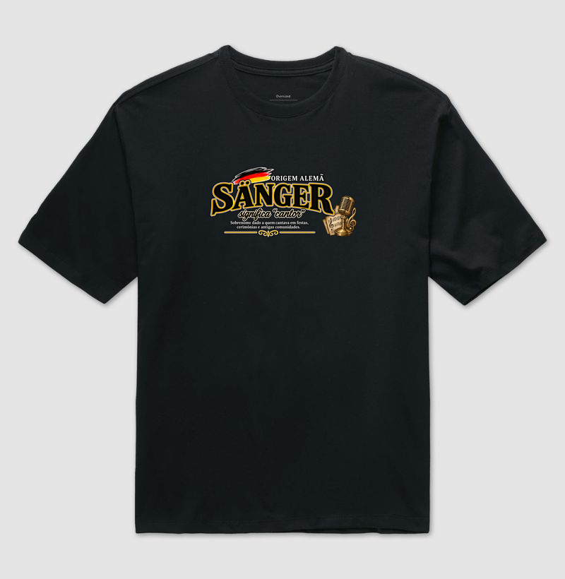 Sänger  - Camiseta Oversized