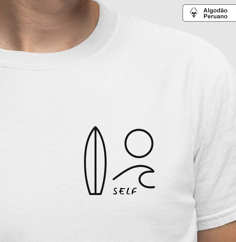 SELF ESSENTIALS - Camiseta Algodão Peruano