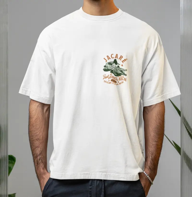 Jacaré Oversized Off White