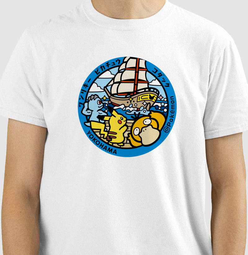 Pikachu, Psyduck & Machop