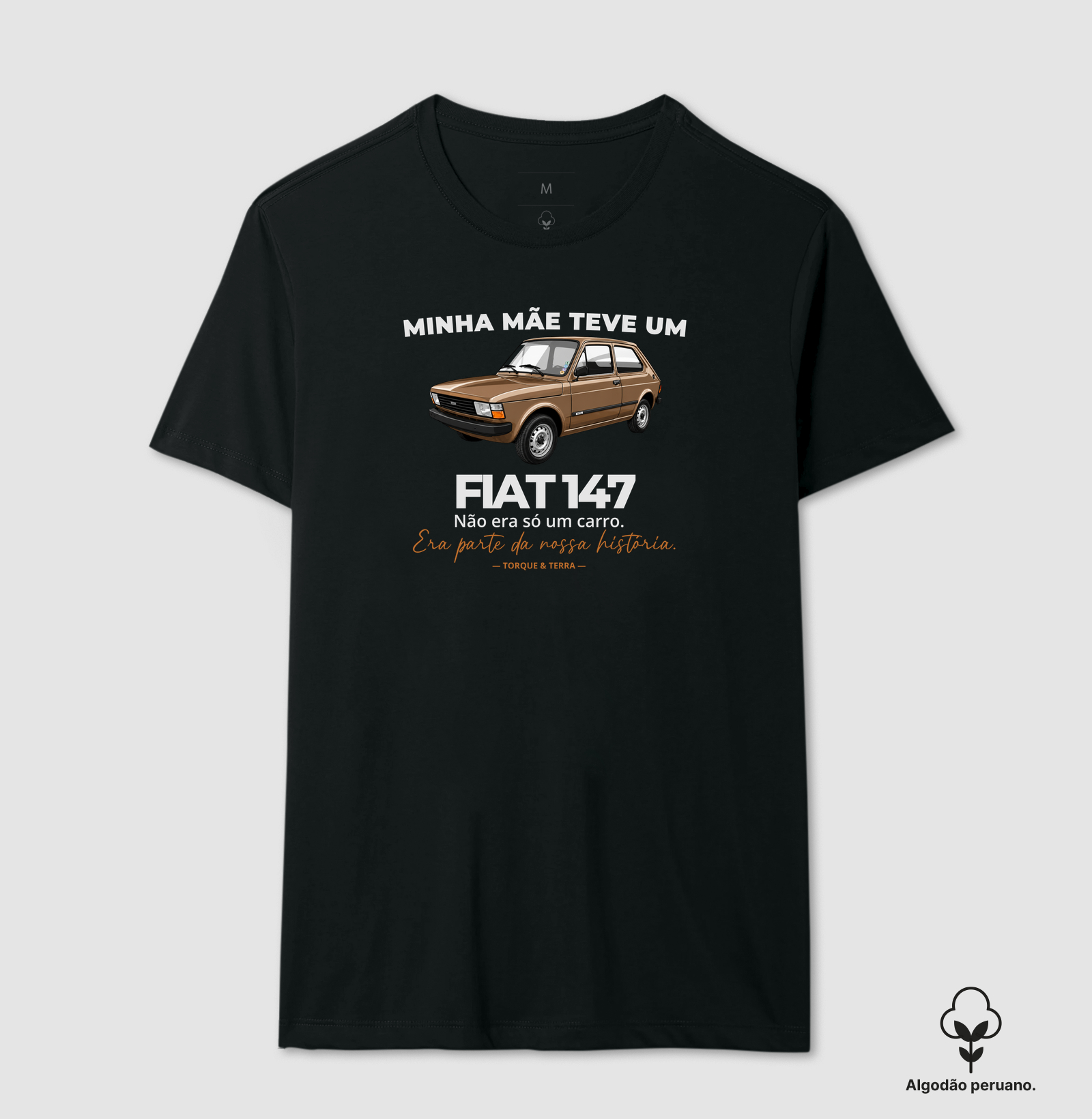 Minha mãe teve um  - Fiat 147 - Marrom Dourado
