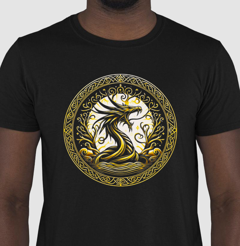 Camisa "Jörmungandr – A Serpente Mítica"