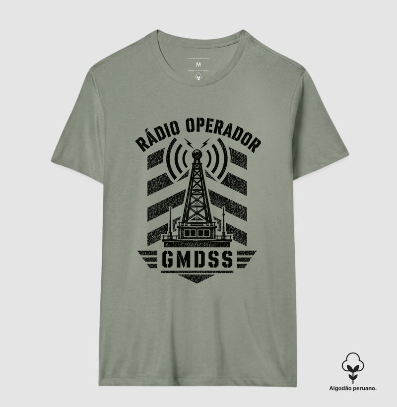 Rádio Operador GMDSS Stencil