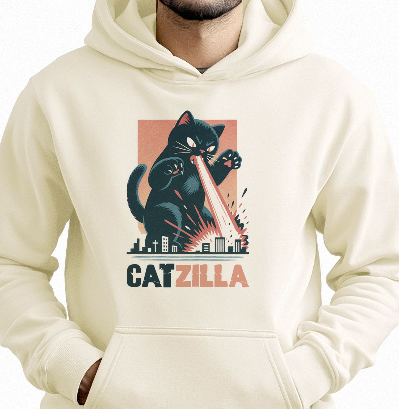 Catzilla destruidor da casa