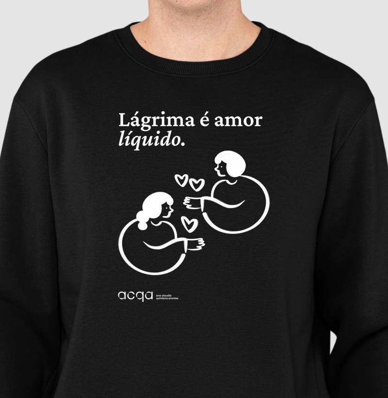 Lágrima é amor liquido