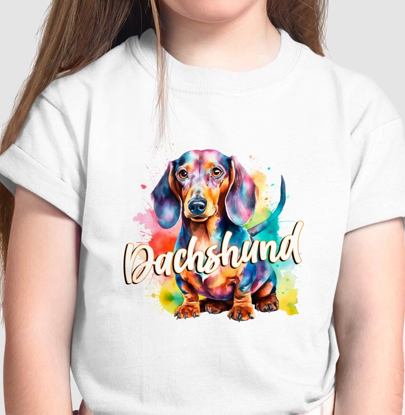 Dachshund Aquarela