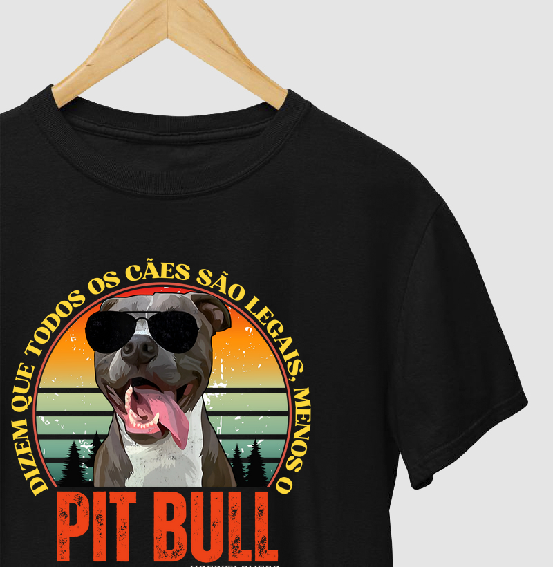 DIZEM QUE TODOS OS CÃES SÃO LEGAIS MENOS O PIT BULL