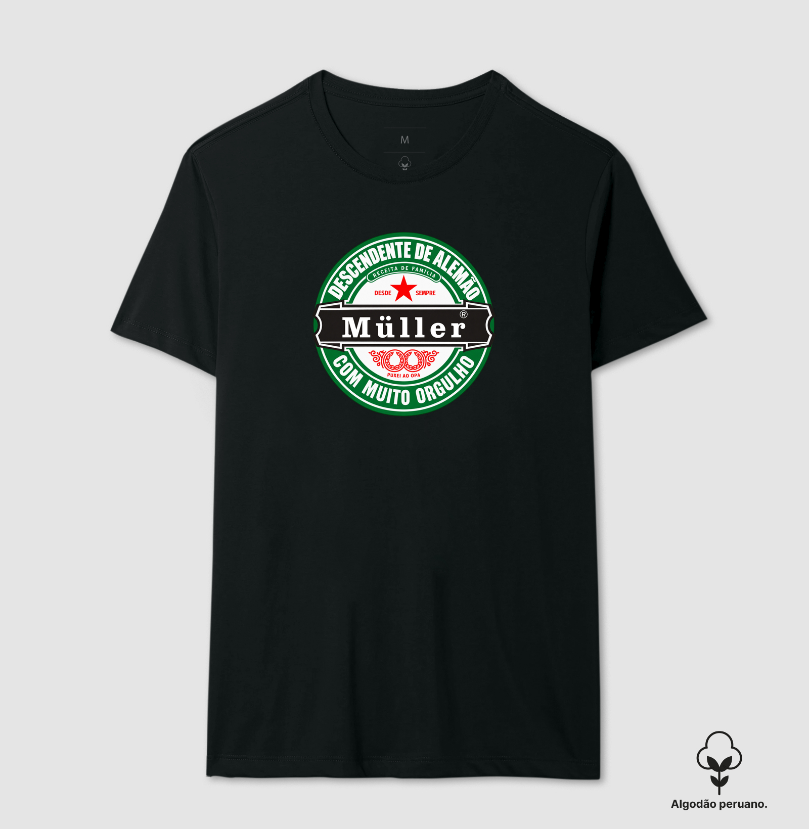 Müller  - Camiseta Algodão Peruano
