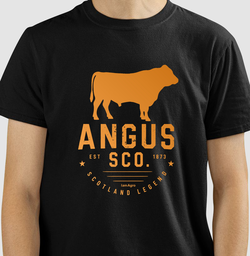Camiseta Angus Scotland Legend