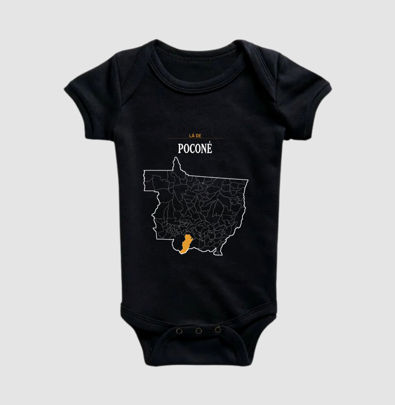 Poconé | Território MT - Body Infantil