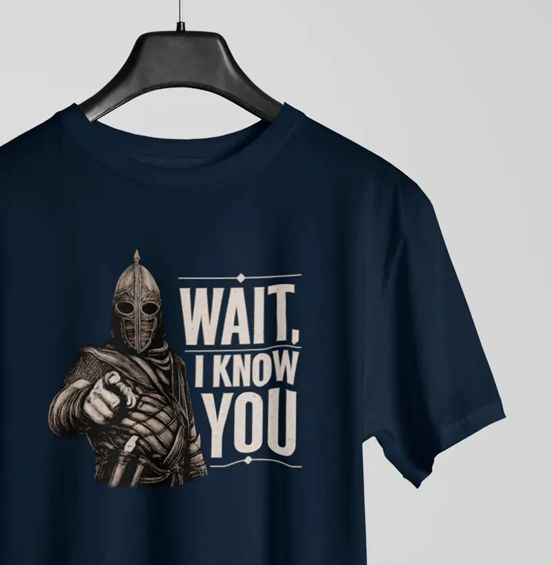 Camiseta - "Wait, I know you!"