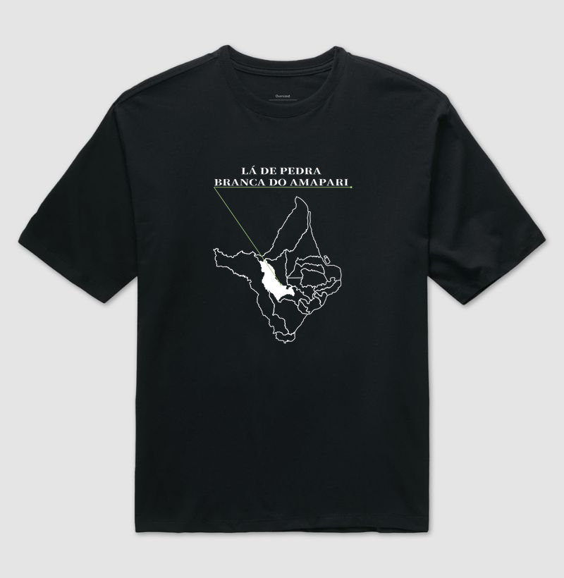Pedra Branca do Amapari | Origem AP - Camiseta Oversized