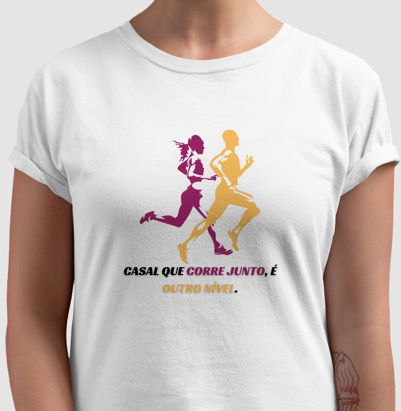 Casal que corre junto!