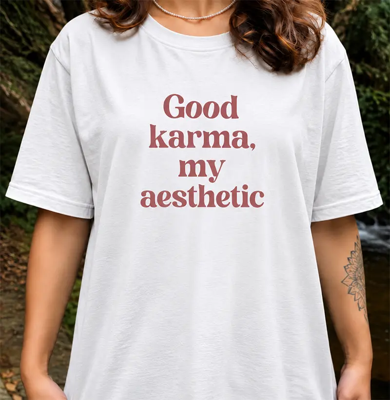 Camiseta - Good Karma - Camiseta